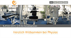 Desktop Screenshot of physios-reutlingen.de